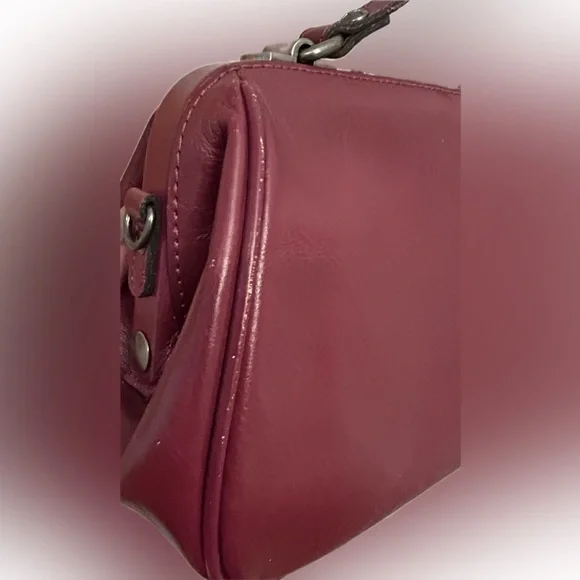 Patricia Nash Tooled Leather Satchel Purse - Picture 7 of 12